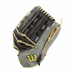 2021 Wilson A2000 1799SS 12.75" SuperSkin Outfield Baseball Glove: WBW1001121275 -Fielding Gloves Sales WBW100112 2 A2000 OF 1799SS 1275 Black GreySS Blonde.png.cq5dam.web .1200.1200