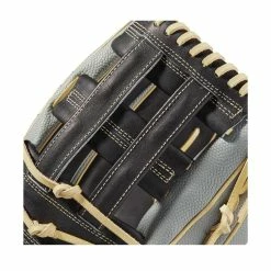 2021 Wilson A2000 1799SS 12.75" SuperSkin Outfield Baseball Glove: WBW1001121275 -Fielding Gloves Sales WBW100112 4 A2000 OF 1799SS 1275 Black GreySS Blonde.png.cq5dam.web .1200.1200