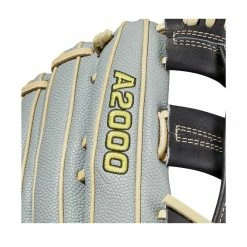 2021 Wilson A2000 1799SS 12.75" SuperSkin Outfield Baseball Glove: WBW1001121275 -Fielding Gloves Sales WBW100112 5 A2000 OF 1799SS 1275 Black GreySS Blonde.png.cq5dam.web .1200.1200