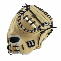 Wilson A2000 CM33 33" Baseball Catcher's Mitt: WBW10011533 12 Wilson A2000 CM33 33" Baseball Catcher's Mitt: WBW10011533 -Fielding Gloves Sales WBW100115 2 A2000 C DPCM 33 Blonde.png.cq5dam.web .1200.1200