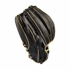 2022 Wilson A1000 DP15 11.5" Infield Baseball Glove: WTA10RB22DP15 -Fielding Gloves Sales WBW100132 3 A1000 DP15 IF 115 Blue Black Blonde.png.cq5dam.web .1200.1200