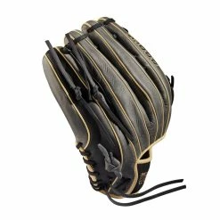 2022 Wilson A1000 1750 12.5" Outfield Baseball Glove: WTA10RB221750 -Fielding Gloves Sales WBW100138 3 A1000 1750 OF 125 Grey Blonde Black.png.cq5dam.web .1200.1200