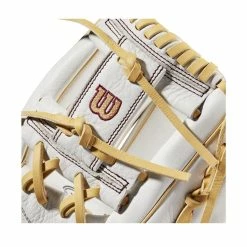 2022 Wilson A1000 H175 11.75" Infield Fastpitch Softball Glove: WTA10RF22H1175 -Fielding Gloves Sales WBW100178 4 A1000 FP H IF 1175 White Blonde.png.cq5dam.web .1200.1200
