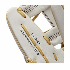 2022 Wilson A1000 H175 11.75" Infield Fastpitch Softball Glove: WTA10RF22H1175 -Fielding Gloves Sales WBW100178 6 A1000 FP H IF 1175 White Blonde.png.cq5dam.web .1200.1200