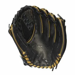 2021 Wilson A2000 SCV125 12.5" Outfield Fastpitch Softball Glove: WBW100222125 13 2021 Wilson A2000 SCV125 12.5" Outfield Fastpitch Softball Glove: WBW100222125 -Fielding Gloves Sales WBW100222 1 A2000 P OF V125 125 Black Gold BlackSnakeSS.png.cq5dam.web .1200.1200