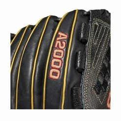 2021 Wilson A2000 SCV125 12.5" Outfield Fastpitch Softball Glove: WBW100222125 19 2021 Wilson A2000 SCV125 12.5" Outfield Fastpitch Softball Glove: WBW100222125 -Fielding Gloves Sales WBW100222 5 A2000 P OF V125 125 Black Gold BlackSnakeSS.png.cq5dam.web .1200.1200