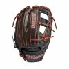 2022 Wilson A2000 1716 11.5" Infield Baseball Glove: WTA20RB221716 -Fielding Gloves Sales WBW100389 0 A2000 Leather 1716 IF 115 Black Copper.png.cq5dam.web .1200.1200