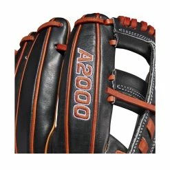 2022 Wilson A2000 1716 11.5" Infield Baseball Glove: WTA20RB221716 16 2022 Wilson A2000 1716 11.5" Infield Baseball Glove: WTA20RB221716 -Fielding Gloves Sales WBW100389 5 A2000 Leather 1716 IF 115 Black Copper.png.cq5dam.web .1200.1200