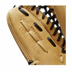 2022 Wilson A2000 D33 11.75" Pitcher's Baseball Glove: WTA20RB22D33 17 2022 Wilson A2000 D33 11.75" Pitcher's Baseball Glove: WTA20RB22D33 -Fielding Gloves Sales WBW100393 6 A2000 Leather D33 1175 Blonde Black.png.cq5dam.web .1200.1200