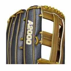 Wilson A2000 SP14SS 14" Slowpitch Softball Fielding Glove: WBW10040414 -Fielding Gloves Sales WBW100404 5 2022 A2000 SP14SS BL Saddle Tan.png.cq5dam.web .1200.1200