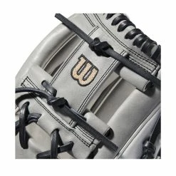 2022 Wilson A2000 H75 11.75" Infield Fastpitch Softball Glove: WTA20RF22H75 17 2022 Wilson A2000 H75 11.75" Infield Fastpitch Softball Glove: WTA20RF22H75 -Fielding Gloves Sales WBW100437 4 A2000 FP IF H75 1175 Grey White.png.cq5dam.web .1200.1200