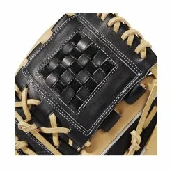 2022 Wilson A2000 P12 12" PItcher's Fastpitch Softball Glove: WTA20RF22P12 -Fielding Gloves Sales WBW100439 4 A2000 FP P P12 12 Blonde Black.png.cq5dam.web .1200.1200