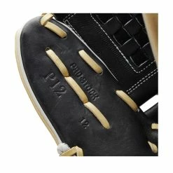 2022 Wilson A2000 P12 12" PItcher's Fastpitch Softball Glove: WTA20RF22P12 -Fielding Gloves Sales WBW100439 6 A2000 FP P P12 12 Blonde Black.png.cq5dam.web .1200.1200