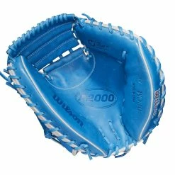 2023 Wilson A2000 Love The Moment CM33 33" Baseball Catcher's Mitt: WBW10084833 -Fielding Gloves Sales WBW100848 1 A2000 C LTM CM33 33 AutismSpeaksBlue.png.cq5dam.web .1200.1200