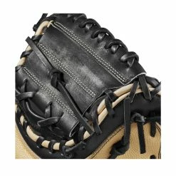 2023 Wilson A2000 1790 Super Skin 34" Baseball Catcher's Mitt: WBW10097834 -Fielding Gloves Sales WBW100978 4 A2000 C 1790SS 34 Blonde Black.png.cq5dam.web .1200.1200
