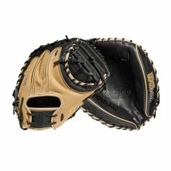 2023 Wilson A2000 1790 Super Skin 34" Baseball Catcher's Mitt: WBW10097834 -Fielding Gloves Sales WBW100978 8 A2000 C 1790SS 34 Blonde Black.png.cq5dam.web .1200.1200