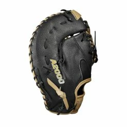 2023 Wilson A2000 1679 Super Skin 12.5" Baseball First Base Mitt: WBW100979125 -Fielding Gloves Sales WBW100979 3 A2000 1B 1679SS 125 Black BlackSS Blonde.png.cq5dam.web .1200.1200