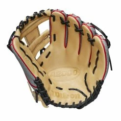 2023 Wilson A2000 PF88 Super Skin 11.25" Infield Baseball Glove: WBW1009811125 -Fielding Gloves Sales WBW100981 1 A2000 IF PF88SS 1125 GreySnakeSS Blonde Red.png.cq5dam.web .1200.1200