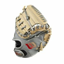 2023 Wilson A2000 PF33 Super Skin 33" Baseball Catcher's Mitt: WBW10098433 -Fielding Gloves Sales WBW100984 2 2023 A2000 C PF33SS 33 GreySS Blonde.png.cq5dam.web .1200.1200