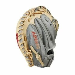 2023 Wilson A2000 PF33 Super Skin 33" Baseball Catcher's Mitt: WBW10098433 -Fielding Gloves Sales WBW100984 3 2023 A2000 C PF33SS 33 GreySS Blonde.png.cq5dam.web .1200.1200