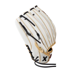 2023 Wilson A2000 H12 12" Infield Fastpitch Softball Glove: WBW10099212 -Fielding Gloves Sales WBW100992 3 A2000FP H12SS 12 WhiteSS Blonde Black