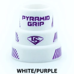 Louisville Slugger Pyramid Grips: Multi Color -Fielding Gloves Sales WHITE PURPLE