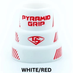 Louisville Slugger Pyramid Grips: Multi Color -Fielding Gloves Sales WHITE RED