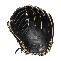2020 Wilson A2K 12" Pitchers Baseball Glove: WTA2KRB20B2 -Fielding Gloves Sales WTA2KRB20B2 1 A2K Pitcher B212 12 Black Blonde Palm