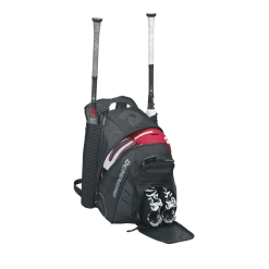 DeMarini VooDoo Rebirth Equipment Backpack (Multiple Colors): WTD9105 -Fielding Gloves Sales WTD9105CH Voodoo Rebirth Backpack Charcoal Stuffed