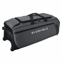 Evoshield Stone Wall Wheeled Bag (Multiple Colors): WTV9400 -Fielding Gloves Sales WTV9400GY 0 Evoshield Stonewall Wheeled Bag Side.png.cq5dam.web .1200.1200