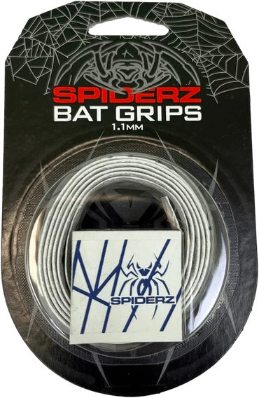 Spiderz Bat Grip (1.1 MM) - White/Navy 3 Spiderz Bat Grip (1.1 MM) - White/Navy