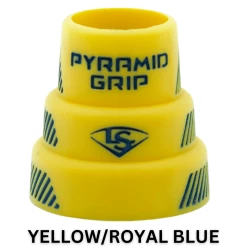 Louisville Slugger Pyramid Grips: Multi Color -Fielding Gloves Sales YELLOW ROYALBLUE