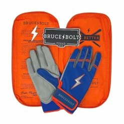 Bruce Bolt PREMIUM PRO NIMMO Short Cuff Batting Gloves: Blue -Fielding Gloves Sales premium pro nimmo series short cuff batting gloves blue gloves brucebolt 966194