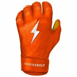Bruce Bolt PREMIUM PRO Short Cuff Batting Gloves: Orange 11 Bruce Bolt PREMIUM PRO Short Cuff Batting Gloves: Orange -Fielding Gloves Sales premium pro short cuff batting gloves orange brucebolt 128747