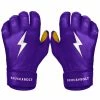 Bruce Bolt PREMIUM PRO Short Cuff Batting Gloves: Purple -Fielding Gloves Sales premium pro short cuff batting gloves purple brucebolt 588698